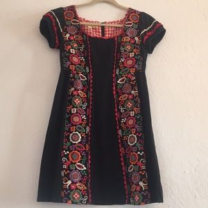 Handmade embroidered dress
